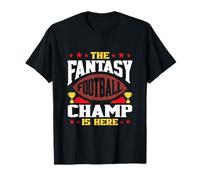 Maglietta vincitrice di The Fantasy Football Champ Is Here Maglietta