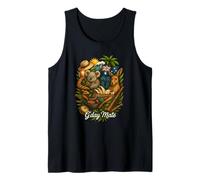 Maglietta Vintage Australia T-Shirt G'day Mate con Canguro Canotta