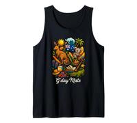 Maglietta Vintage Australia T-Shirt G'day Mate con Canguro Canotta