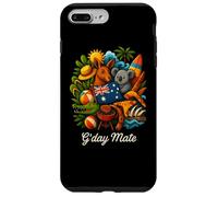Maglietta Vintage Australia T-Shirt G'day Mate con Canguro Custodia per iPhone 7 Plus/8 Plus