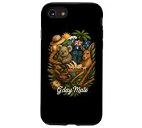 Maglietta Vintage Australia T-Shirt G'day Mate con Canguro Custodia per iPhone SE (2020) / 7 / 8