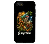 Maglietta Vintage Australia T-Shirt G'day Mate con Canguro Custodia per iPhone SE (2020) / 7 / 8