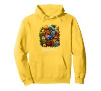 Maglietta Vintage Australia T-Shirt G'day Mate con Canguro Felpa con Cappuccio