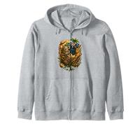 Maglietta Vintage Australia T-Shirt G'day Mate con Canguro Felpa con Cappuccio