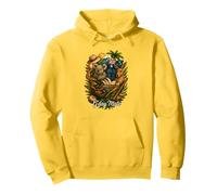 Maglietta Vintage Australia T-Shirt G'day Mate con Canguro Felpa con Cappuccio