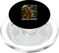 Maglietta Vintage Australia T-Shirt G'day Mate con Canguro PopSockets PopGrip per MagSafe