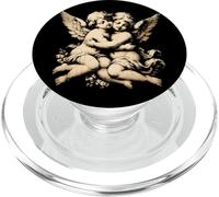 Maglietta vintage con angelo cherubino - Angelic Art Little Baby Angels PopSockets PopGrip per MagSafe