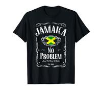 Maglietta vintage con scritta "No Problem!", motivo: Jamaica Maglietta