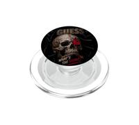 Maglietta vintage con teschio misterioso e farfalla Guess What's The Secret PopSockets PopGrip per MagSafe
