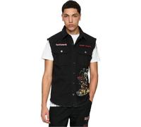 Maglietta Vintage Iron Maiden Senza Maniche NOTB Uomo Cotone