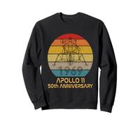 Maglietta Vintage retrò Apollo 11 Moon Landing 1969 Felpa