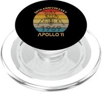 Maglietta vintage retrò Apollo 11 Moon Landing 50th Anniversary PopSockets PopGrip per MagSafe