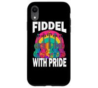Maglietta Vintage Violino Musica Regalo Fiddel With Pride Custodia per iPhone XR