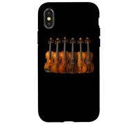 Maglietta Vintage Violino Musica Regalo Musicista Classico Custodia per iPhone X/XS