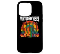 Maglietta Vintage Violino Musica Regalo Virtuoso Vibes Custodia per iPhone 15 Pro Max