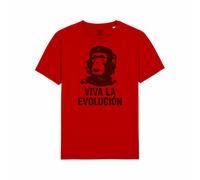 Maglietta Viva La Evolucion Maglia Scimmia Che Guevara Monkey Evolution T-Shirt