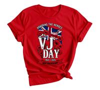 Maglietta VJ Day 80th Anniversary, UK Union Jack, WWII Remembrance, 1945 -...