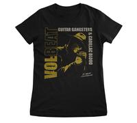 Maglietta Volbeat Ufficiale Nera Con Maniche Corte, Girocollo