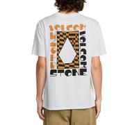 Maglietta Volcom Cornerstone Manica Corta - Bianca