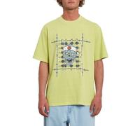Maglietta Volcom Richard French Fa Gd Lse Ss (Limeade) per uomo M
