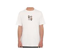 Maglietta Volcom Uomo FLOWER BUDZ FTY SST (OFF WHITE) M