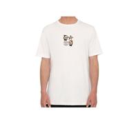 Maglietta Volcom Uomo FLOWER BUDZ FTY SST (OFF WHITE) S