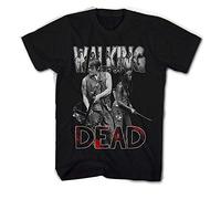 Maglietta Walking Dead Daryl Dixon Rick Michonne Serie TV Zombie Film The Star S-5XL - Nero, L