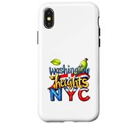 Maglietta Washington Heights NYC - Dominican Pride Uptown NYC Custodia per iPhone X/XS