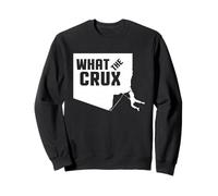 Maglietta What The Crux Tee Rock Climbing Boulder Felpa