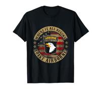 Maglietta Where It All Begins 101st Airborne US Army Maglietta