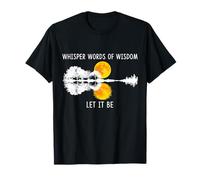 Maglietta Whisper Words Of Wisdom Let It-Be Guitar Lake Shadow Maglietta