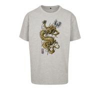 Wu-Wear Dragon Tee T-Shirt, Grigio, XL Uomo