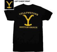 Maglietta Yellowstone Dutton Ranch Montana Logo Serie TV Kevin Costner 66-42
