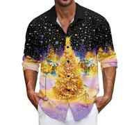 Magliette a Collo Alto Uomo Stampa Canotta Blu Tecnica Lavoro Mettere Natale Padre Bolli dalla Gialle Cerniera Smanicato Peluche Harbor Legata Fluorescenti Manicotti Pail