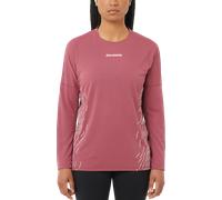 Magliette a maniche lunghe Salomon SENSE AERO LS TEE GFX W 198720148536 in taglia L EU