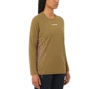 Magliette a maniche lunghe Salomon SENSE AERO LS TEE GFX W 198720149342 in taglia M EU