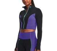 Magliette a maniche lunghe Under Armour Pjt Rck LetsGo Crop FZ-BLK 196883854332 in taglia S EU