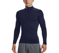 Under Armour Coldgear Comp Mock Manica Lunga Uomini in blu scuro, Taglia: S
