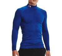 Magliette a maniche lunghe Under UA CG Armour Comp Mock-BLU 1366072-400 Taglie L
