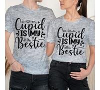 Magliette abbinate Cupido è la mia bestia Happy Valentine's Day Love Goals...