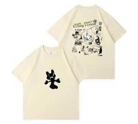 Magliette Album RM Maglietta RightPlaceWrongPerson RapMonster Nam-joon Kim Maglietta Unisex(Color:Beige-2,Size:L)