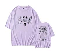 Magliette Album RM Maglietta RightPlaceWrongPerson RapMonster Nam-joon Kim Maglietta Unisex(Color:Purple-1,Size:M)