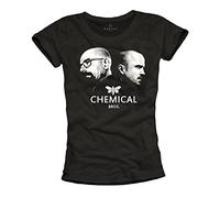 Magliette Breaking Bad Donna Chemical Bros T-Shirt Heisenberg Nera S