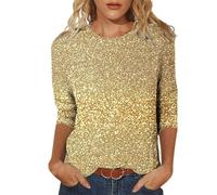 Magliette con Scritte Strane Donne con 4 Colorate Over Stampate Leggere Canottiera Unicorno Maestra Strisce Vieni Sette Cropped Morbido Corna Giapponese Corto Sottili