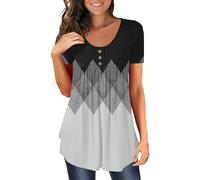 Magliette Cotone Donna Manica Corta Slim Fit,Magliette Cotone Donna Manica Lunga Casual Boho Tasca Nascosta Tshirt Slim Fit Senza Spalline Top Paillettes Boho Schiena Scoperta a Coste Y2K Tunica