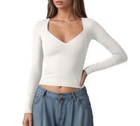 Magliette Cotone Maniche Lunghe Donne Scritte papà Larga Velluto Monocolore Georgette Traspirante Matto Scritto Chiaro Boscaiolo Anziana Maglioni Extra Croci Defender Corto Svasato