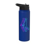 Magliette Da Pallacanestro Per Gli Uomini Bambini Giovani Giocatore Slam Dunk Ad Stainless Steel Insulated Water Bottle