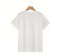 Magliette da uomo Material: Organic CottonDetails: PatternedPattern: Solid colorSheer: NoFabric: Medium StretchCollar : Crew NeckType: RegularOperation Instruction: Machine wash or professional clean: