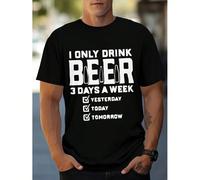 Magliette da uomo Material: Organic CottonDetails: PatternedPattern: Solid colorSheer: NoFabric: Medium StretchCollar : Crew NeckType: RegularOperation Instruction: Machine wash or professional clean: