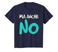 Magliette Divertenti - Ma Anche No - Frasi Simpatiche Maglietta, Bambini, Navy, 12 Anni